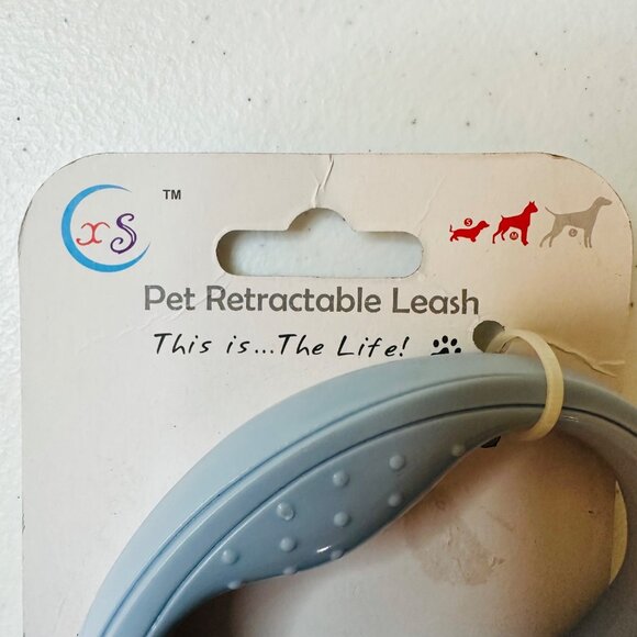 Pet Retractable Leash for Small Dogs Small Pet Leash Light Blue - Picture 3 of 6